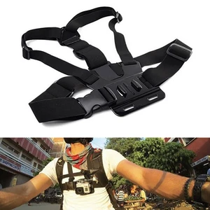 Shoulder Chest Strap Harness Belt For Nikon KeyMission 360/170 Gopro Hero Camera - Picture 1 of 12