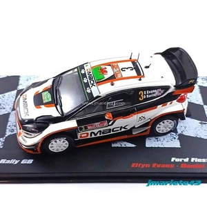 2017 Ford Fiesta WRC #3 E. Evans - D. Barritt Rally Wales 1:43 - Picture 1 of 7
