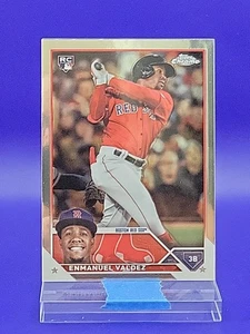 Emmanuel Valdez 2023 Topps Chrome Update Series Rookie Card 🔥 Red Sox - Bild 1 von 2
