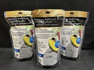 Premium Finch Sock Prefilled 39oz Ready to hang Bird Feeder Refillable Hanging - Imagen 1 de 5