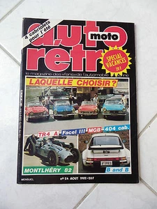 Magazine Auto Retro No. 24 Triumph TR4A Facel III Mgb 404 Cabrio Fiat 600 W113 - Picture 1 of 1