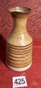 Vintage purbeck pottery water jug 23 cm vintage english craft ca 1l - Picture 1 of 4