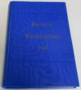 Constitutions of United Grand Lodge - Freemason Rules Victoria - 153 Pages, 1940 - Bild 1 von 11