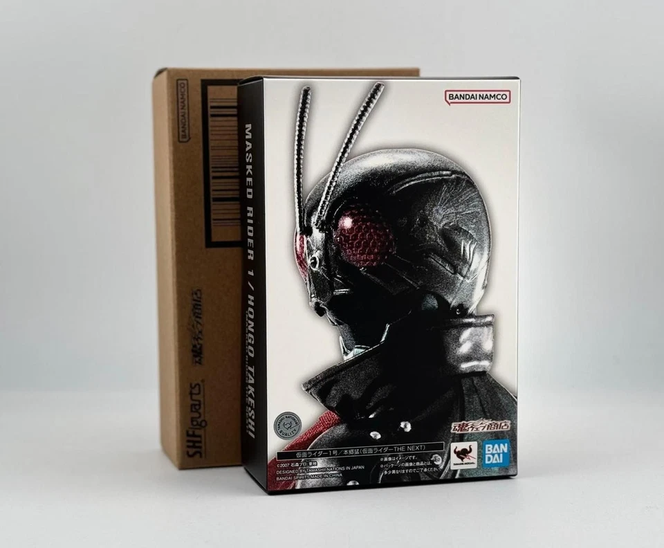 IN STOCK Bandai Shinkocchou Seihou Kamen Rider No.1 Takeshi Hongo THE NEXT SHF