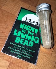 George A Romero Noite Dos Mortos Vivos Cemitério filmando local Filme Prop...