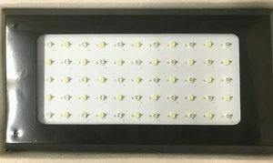 QTY:2 -120W (55x3W) LED Aquarium Light, dimmable, high flux and penetration - Picture 1 of 4