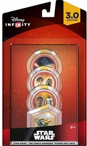 PAQUETE DE DISCOS DE PODER DISNEY INFINITY EDICIÓN 3.0 STAR WARS THE FORCE AWAKENS - Imagen 1 de 5