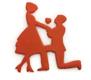 Proposal Wedding fondant cake cutter cookie cutter - Picture 1 of 3
