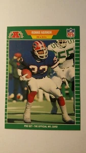 Tradingcard Football NFL Ronnie Harmon Buffalo Bills Pro Set 1989 - Bild 1 von 2