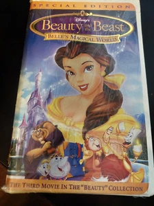 Disney’s Beauty and the Beast: Belle's Magical World (VHS, 1998) Special Edition - Picture 1 of 3
