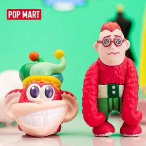 POP MART CoolrainLABO Oh Face Series - Mini figurine Mong.E costume singe singe - Photo 1/1