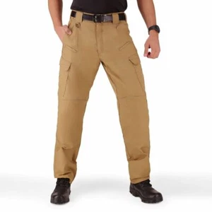 Men's Tactical Pants - Heavy Duty Utility Combat Trousers for Outdoor Activities - Picture 1 of 88