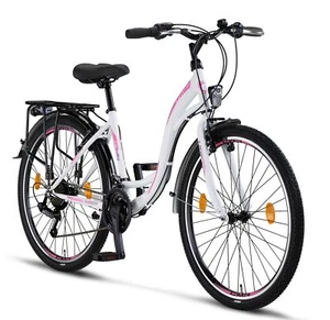 24 26 28 Zoll Damen Herren Kinder Fahrrad StVZO Citybike Shimano 21 Gangschaltun - Bild 1 von 41