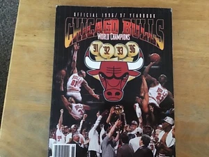 Chicago Bulls NBA World Champions 1996-1997 Yearbook. Rare. - Picture 1 of 3