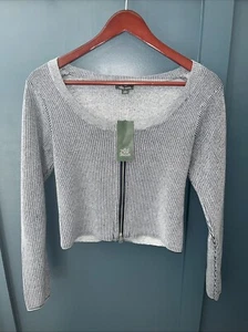 Wild Fable Zippered Sweater - Navy Blue Women’s Sz Medium - Picture 1 of 4