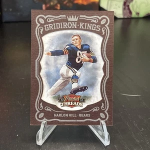 2010 Panini Threads - Pro Gridiron Kings Harlon Hill #31 Framed Red /100 - Bild 1 von 2