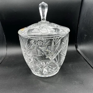 Nachtmann Kristall Bowle Schale mit Deckel Diamantschliff elegant Hochzeit - Bild 1 von 11