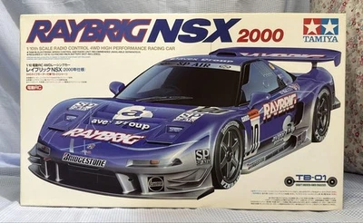 Tamiya 1 10 RAYBRIG NSX 2000 TB 01 Chassis Electric RC 4WD Racing Car - Image 1 of 4