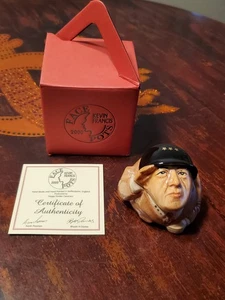 Kevin Francis Face Pot - General S. Patton mit Box und coa. - Bild 1 von 7