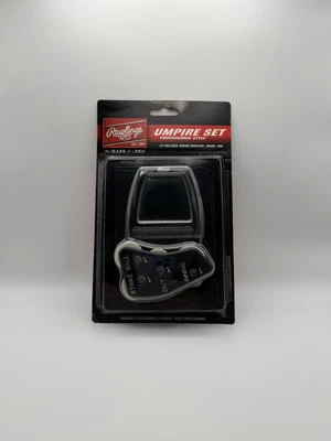 NUEVO SELLADO Rawlings Árbitro UBBD Tres Piezas Estilo Profesional Árbitro Set Foto 1 de 2