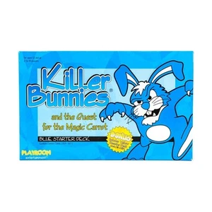 Playroom E Card Games Killer Bunnies Collection #24 - Blue Starter Deck VG/NM - Picture 1 of 2