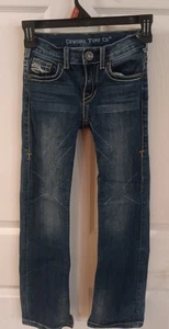 Pantalones de mezclilla de toba de vaquera talla 7 para niñas - Imagen 1 de 4