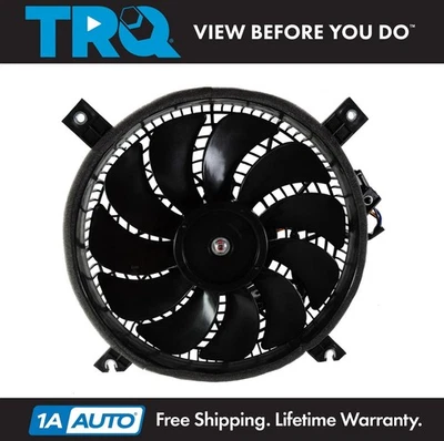TRQ A/C Condenser Cooling Fan Assembly Fits 2004-2006 Suzuki XL-7 SZ3113110 - Image 1 of 3