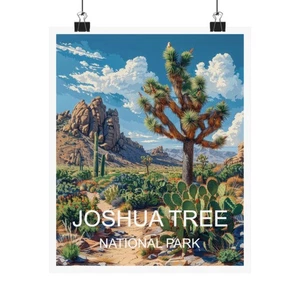 Joshua Tree National Park Travel Poster - Bild 1 von 57