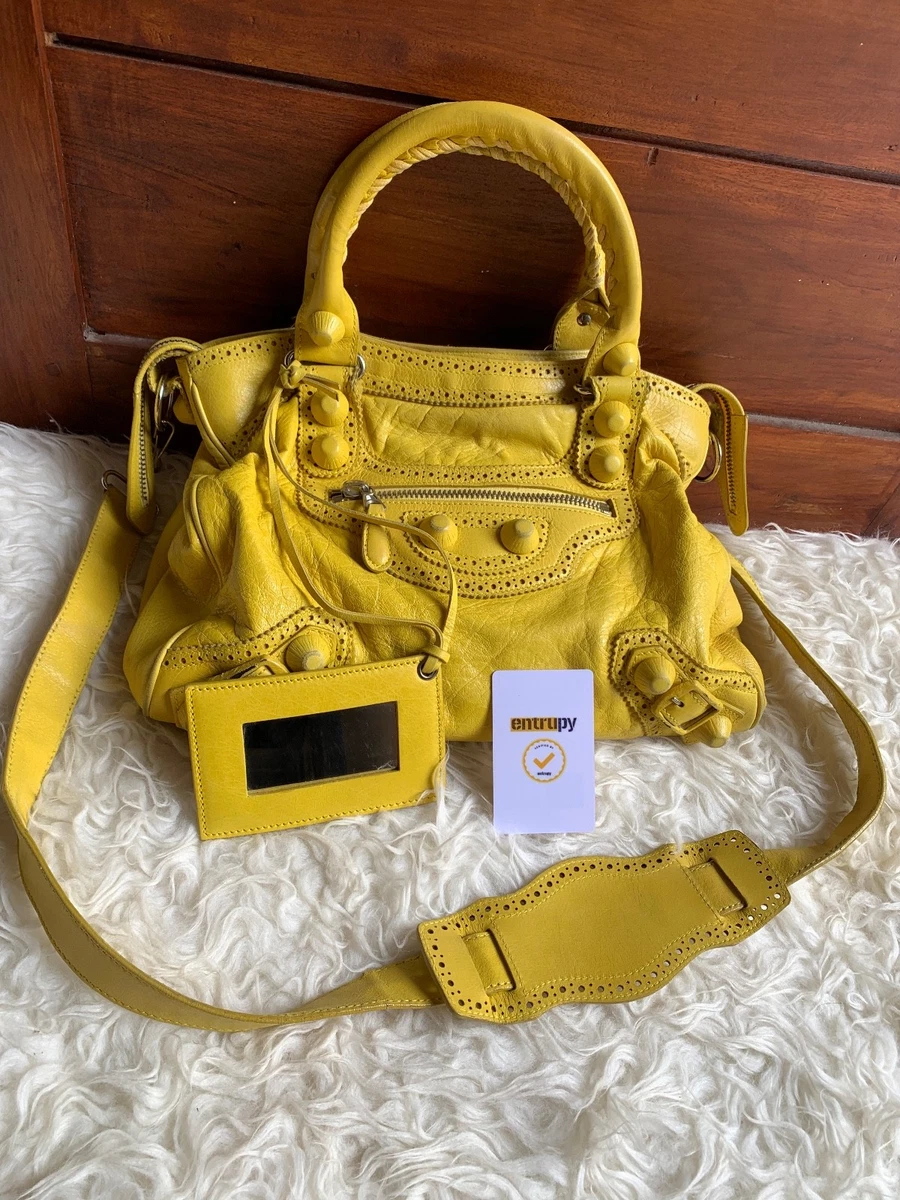 Balenciaga Yellow Bags & Handbags for Women for sale | eBay