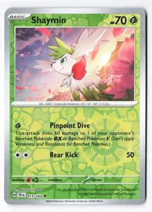 Shaymin 013/162 - SV05: Temporal Forces Reverse Holo NM - Picture 1 of 2