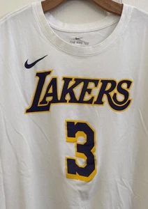 Nike Los Angeles Lakers #3 Anthony Davis Blanco DRI FIT Camiseta Para Hombre Talla XXL 2XL - Imagen 1 de 5