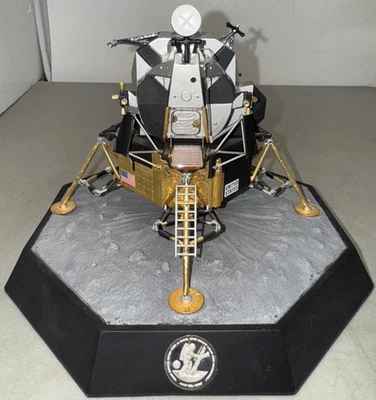 Franklin Mint Apollo XI módulo lunar escala 1/48 montado à mão RARO - Imagem 1 de 4