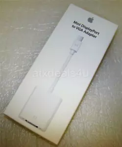 Apple A1307 MB572Z/B Mini DisplayPort To VGA Adapter New - Picture 1 of 3