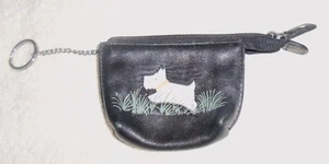 Radley Hunde Handtasche schwarz Leder UVP 25£ - neu - Bild 1 von 2