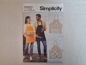 Simplicity Muster - Unisex Schürzen (One Size) #S9302 - ungeschnitten - Bild 1 von 7