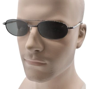 Xezo Intrepid Vintage 100% Titanium Polarized UV400 Gray Sunglasses. - Picture 1 of 4