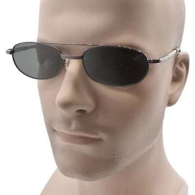 Gafas de sol Xezo Intrepid vintage 100 % titanio polarizadas UV400 grises. Foto 1 de 4