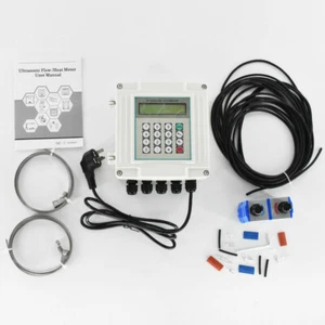 Ultraschall Durchflussmesser Wandmontage Digital Wasser Durchflussmesser TUF-2000SW DN50-700mm - Bild 1 von 12