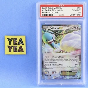 Altaria EX Holo Fates Collide 2016 PSA 10 GEM MINT Pokemon Card LOW POP RARE - Picture 1 of 3