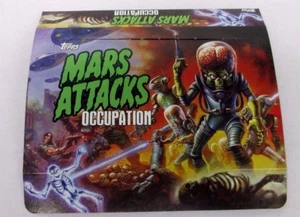 2015 Mars Attacks Occupation Uncirculated Unused box Blue/Green foil lettering - Picture 1 of 3
