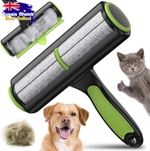 Pet Hair Remover Reusable Lint Roller Dog Cat Fur Couch Carpet Car - Picture 1 of 12
