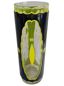 Jarrón de vidrio de diseño vintage - jarrón de vidrio / vidrio envolvente, Italia alrededor de 1950-1960 - Imagen 1 de 5