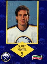 1989-90 Buffalo Sabres Campbells #3 Scott Arniel
