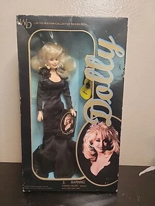 1996 Dolly Parton WD Goldberger Doll Black Dress Collectible Figure - Picture 1 of 15