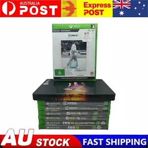 Xbox One FIFA Bundle 15, 16, 17, 18, 19, 20 & 21 VGC - Picture 1 of 9
