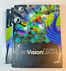 Scott Foresman Envision Math 2011 Student Teacher Bundle of 6 Gr 5 0328489743 - Imagen 1 de 8