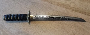 KATANA SWORD WITH DRAGON ON THE HANDLE, ASIAN STYLE. 8 Inch Long REPLICAS - Picture 1 of 6