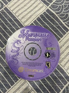Shenmue Passport Sega Dreamcast, 2000 - Disc Only Used Tested and Working - Picture 1 of 2