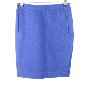 H&M Rock Denim Bleistiftrock Blau Gr. 36 S - Bild 1 von 2