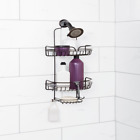 Bronze Shower Caddy w/ 2 Large Shelves and Soap Tray